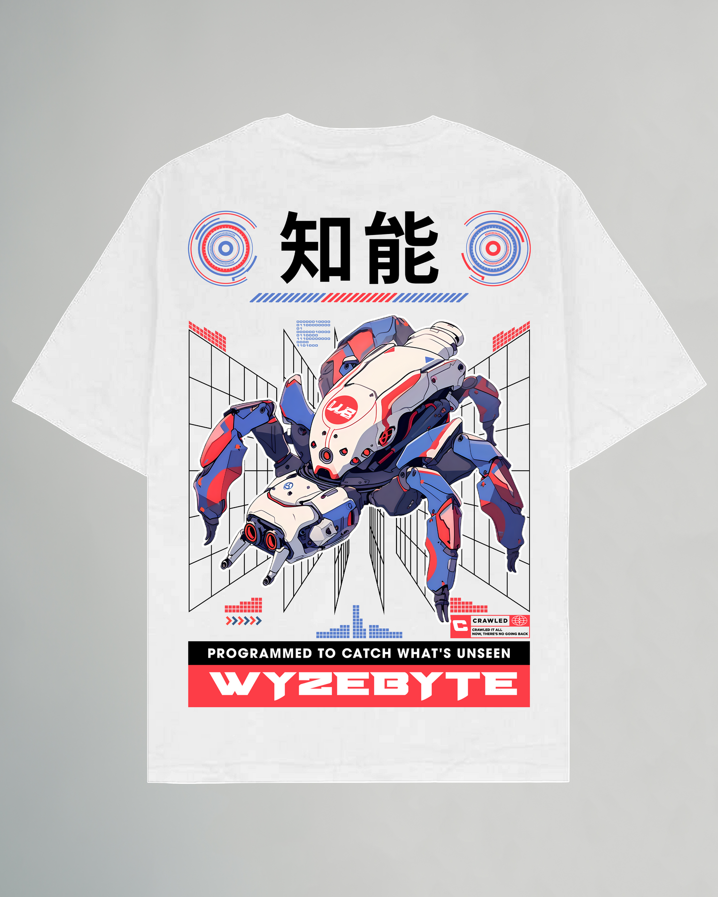 WYZEBUG WHITE OVERSIZE TSHIRT