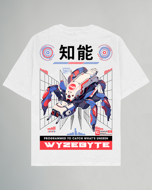 WYZEBUG WHITE OVERSIZE TSHIRT